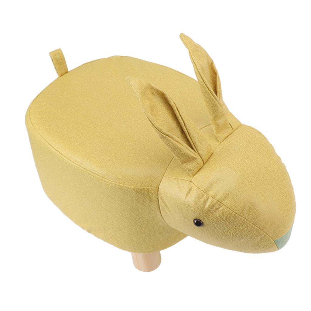 Stołek w kształcie zwierzątka z kreskówki Dziecięcy do domu Salon Uroczy drewniany podnóżek do pokoju zabaw Podwórko