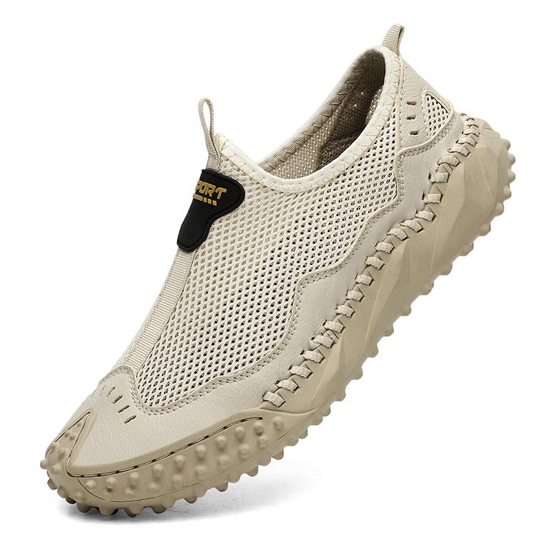 Summer Breathable Outdoor Casual Shoes Men Sneakers Antiskid Slip On Walking Shoes Moccasins Man Shoes