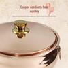 Gou Yiyuan Verdickter Kupfer-Hot Pot für Multi-Herd-Nutzung