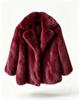 Autumn and winter new fur coat feeling suit collar imitation fox fur coat large size