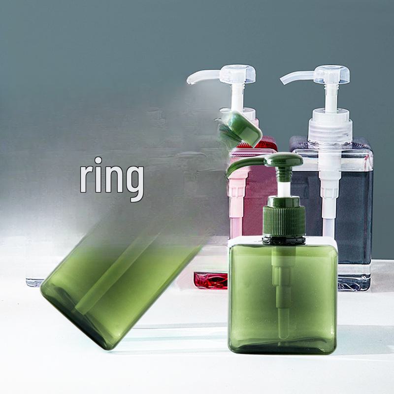 Push-Type Foaming Hand Sanitizer Bottle - Transparent for Hotel Use