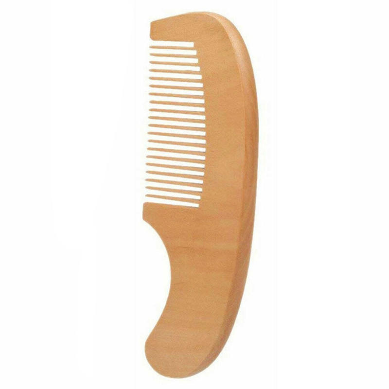 Wool Wooden Baby Hairbrush Baby Brush Baby Comb Set Wooden Comb Baby Hair Comb