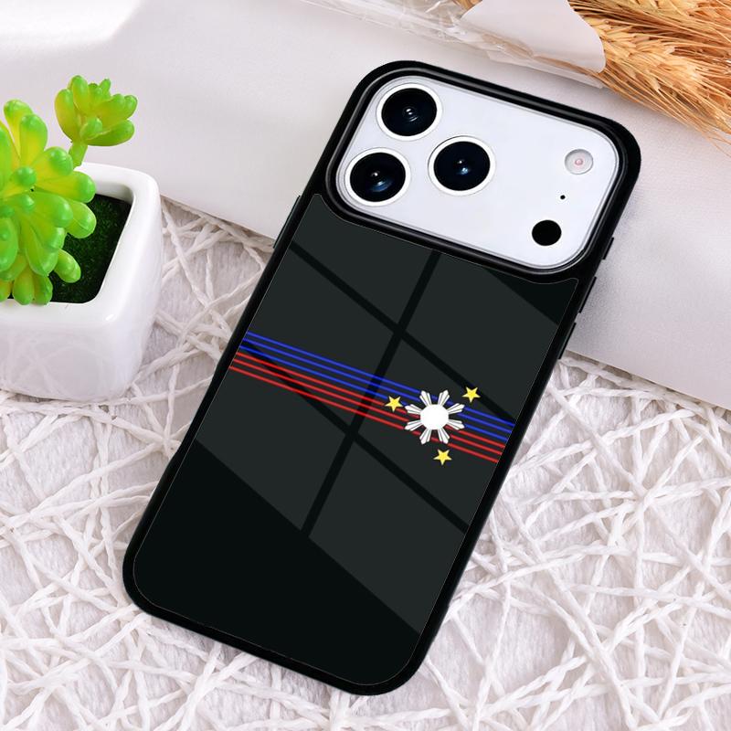 

Ударопрочный чехол для телефона с флагом Филиппин для iPhone 17 Air 16e 15 11 12 14 13 Pro Max Чехол Coque iPhone 15