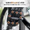 ROCKBROS Bicycle Flat Chromoly Lubricated for Road Cross Mountain and Folding Bikes Pedals, 9/16" Axle, Bearings, Reflectors, Lightweight, Non-Slip,