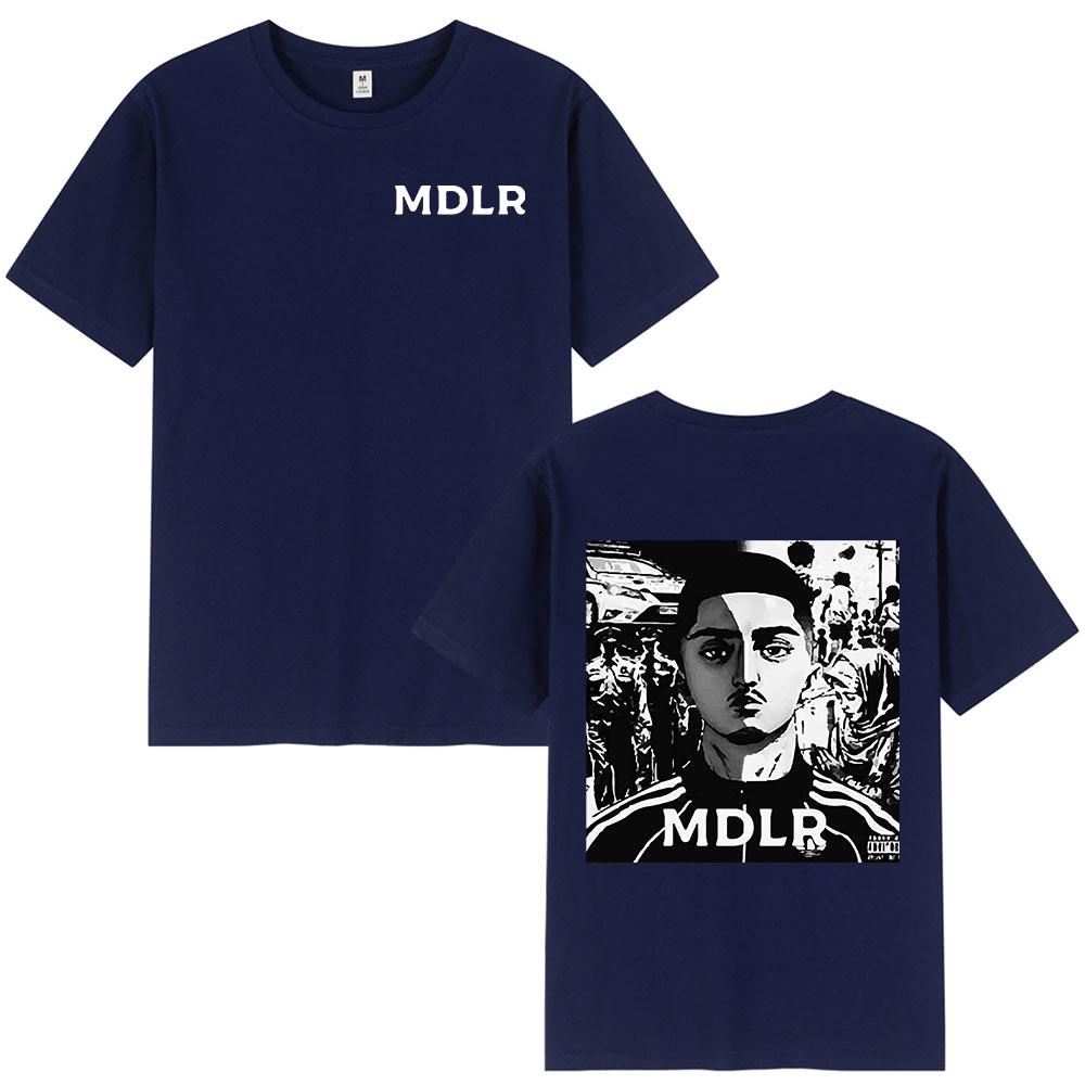 Rapper Morad MDLR Graphic Print T Shirt Fashion Hip Hop Street Short Sleeve T-shirts Men's Women High Quality Cotton Tee Shirt
