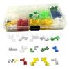 160PCS Universal Door Lock & Wire Clip Set with Storage Box