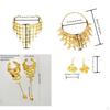 3 Pieces Belly Dance Jewelry Set Traditional Indian Jewellery