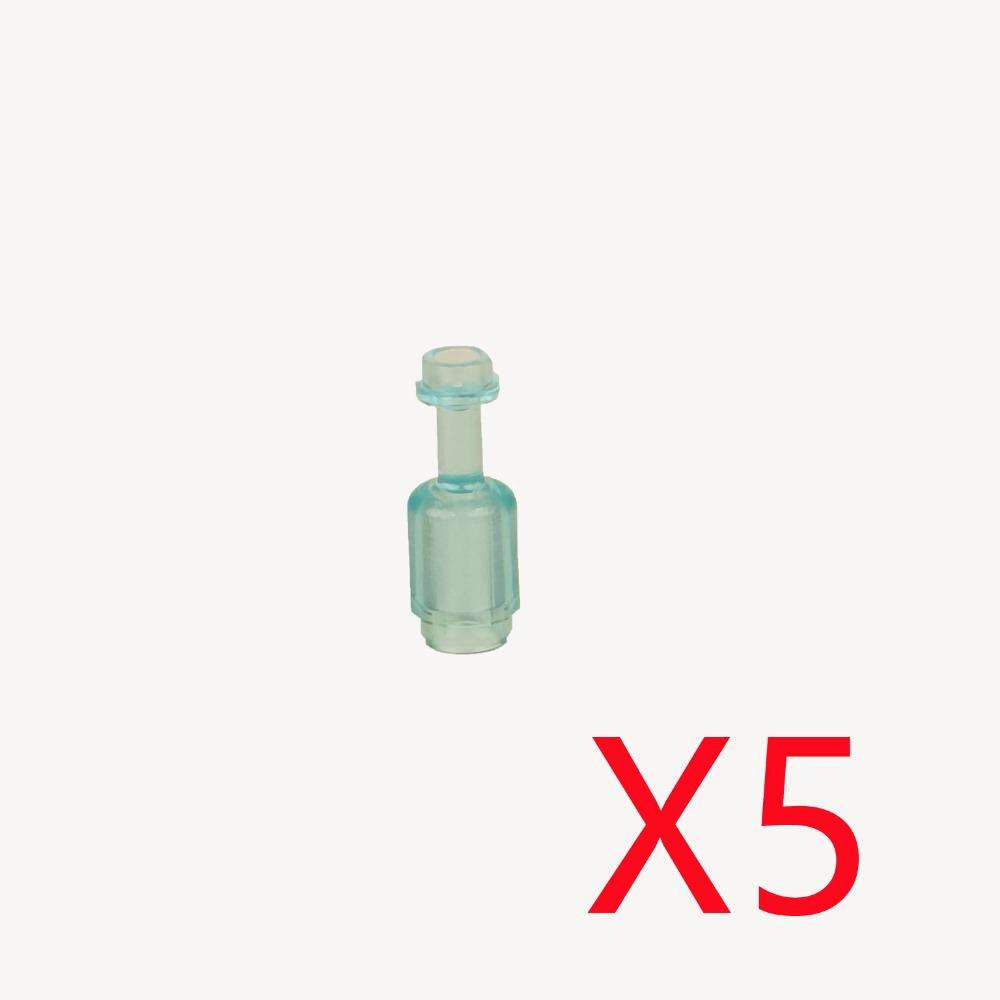 MOC City Building Blocks Character Scene Creative Accessories Mini Brick Color Wine Bottle Reagent Bottle Set Box Toy Gift X007