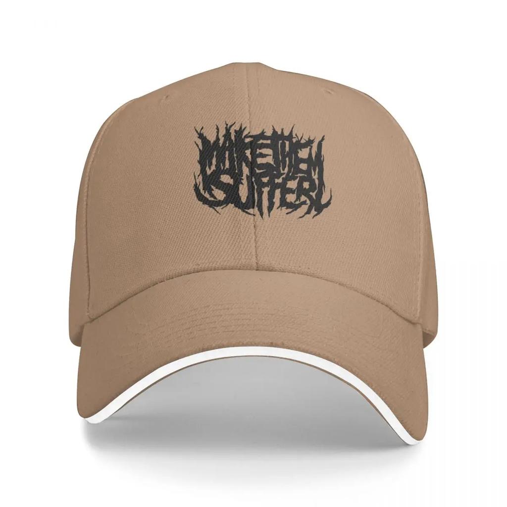 MAKE THEM SUFFER Baseball Cap Golf Hat Military Tactical Cap Luxury Caps Men Caps Women's