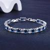 Crystal Zircon Women'S Bracelet, Diamond-Encrusted Bracelet Women, Gift Colored Treasure.