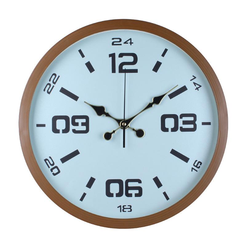 

Бесшумные пластиковые настенные часы Гостиная Спальня Креативные Простые Современные Настенные часы Декоративные часы 40CM [style] 2