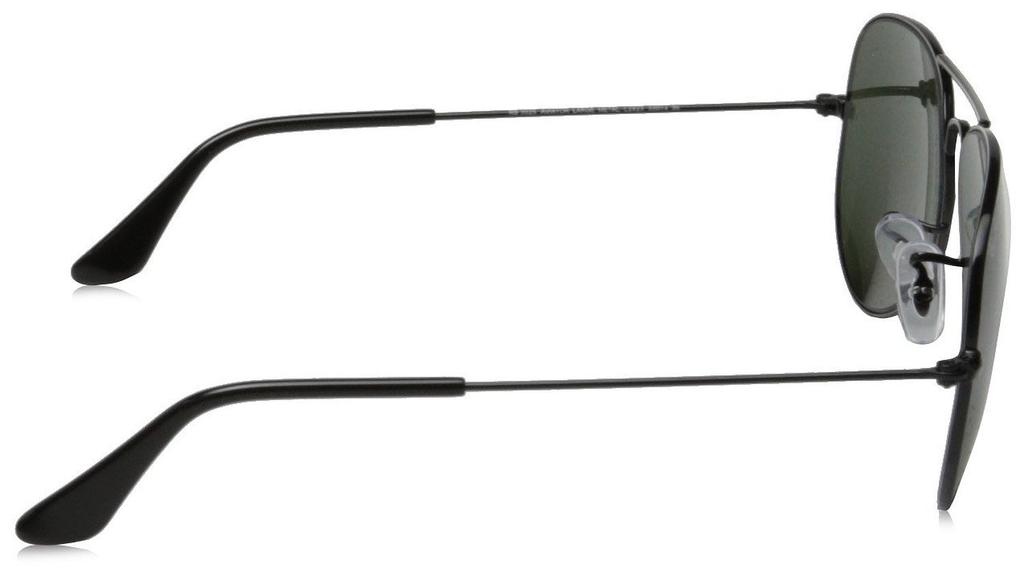 Sunglasses RB3025 L2823 AVIATOR LARGE METAL BLACKGREEN Ray-Ban (G-15 XLT)