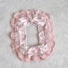 Sweet DIY Plush Card Holder Lolita Anime Lace Photocard Case Idol Display Handmade Photo Protector Case Card