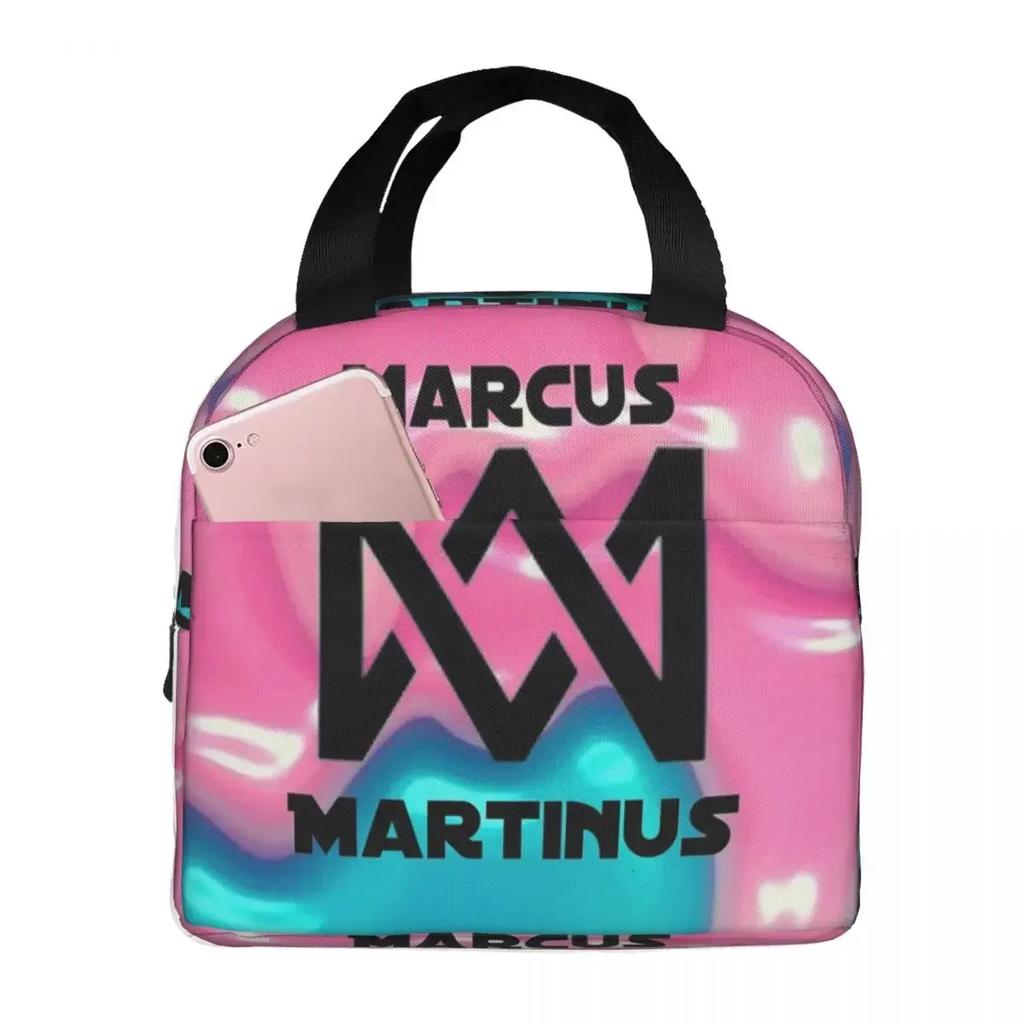 MM Marcus And Martinus Insulated Lunch Bag for Women Kids Portable Food Boxes Thermal Lunch Box Tote