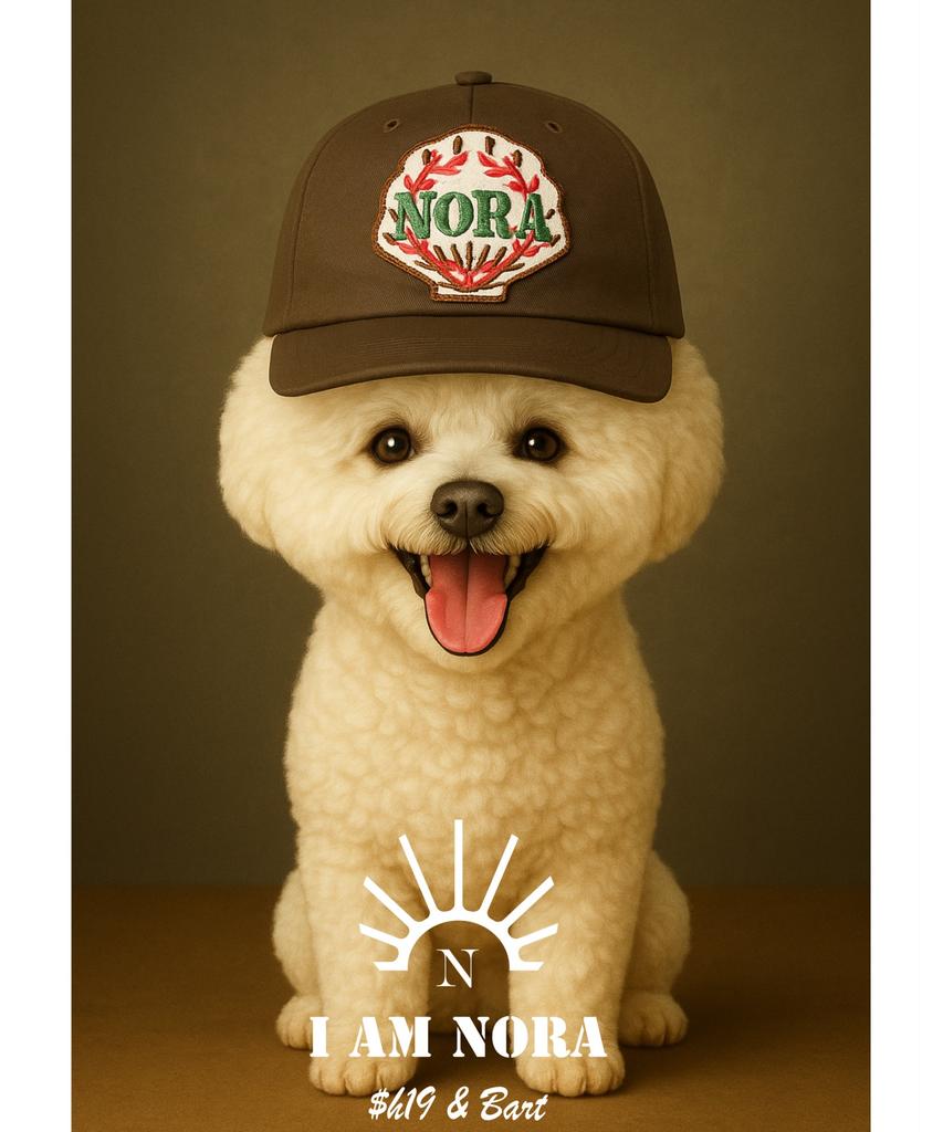 Nola Venus Line Ball Cap - Brown