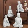 Orientalische Kultur Buddhistische Figur Ornament Buddha Statue Zen Ornament Fischaquarium Landschaft