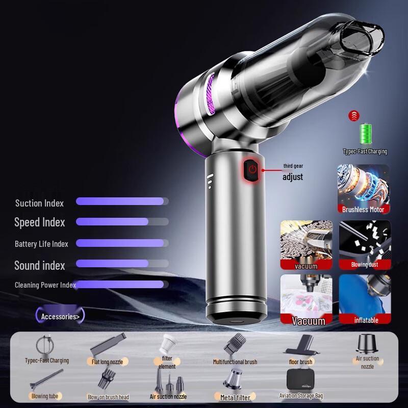 OIMG Handheld Car Vacuum Cleaner