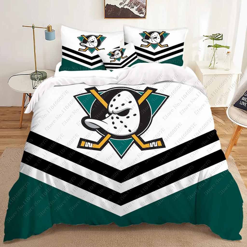 Mighty Ducks 3D Bedding Sets Print Duvet Cover Adults/ Children Bed Comforter Birthday Gift Dropshipping