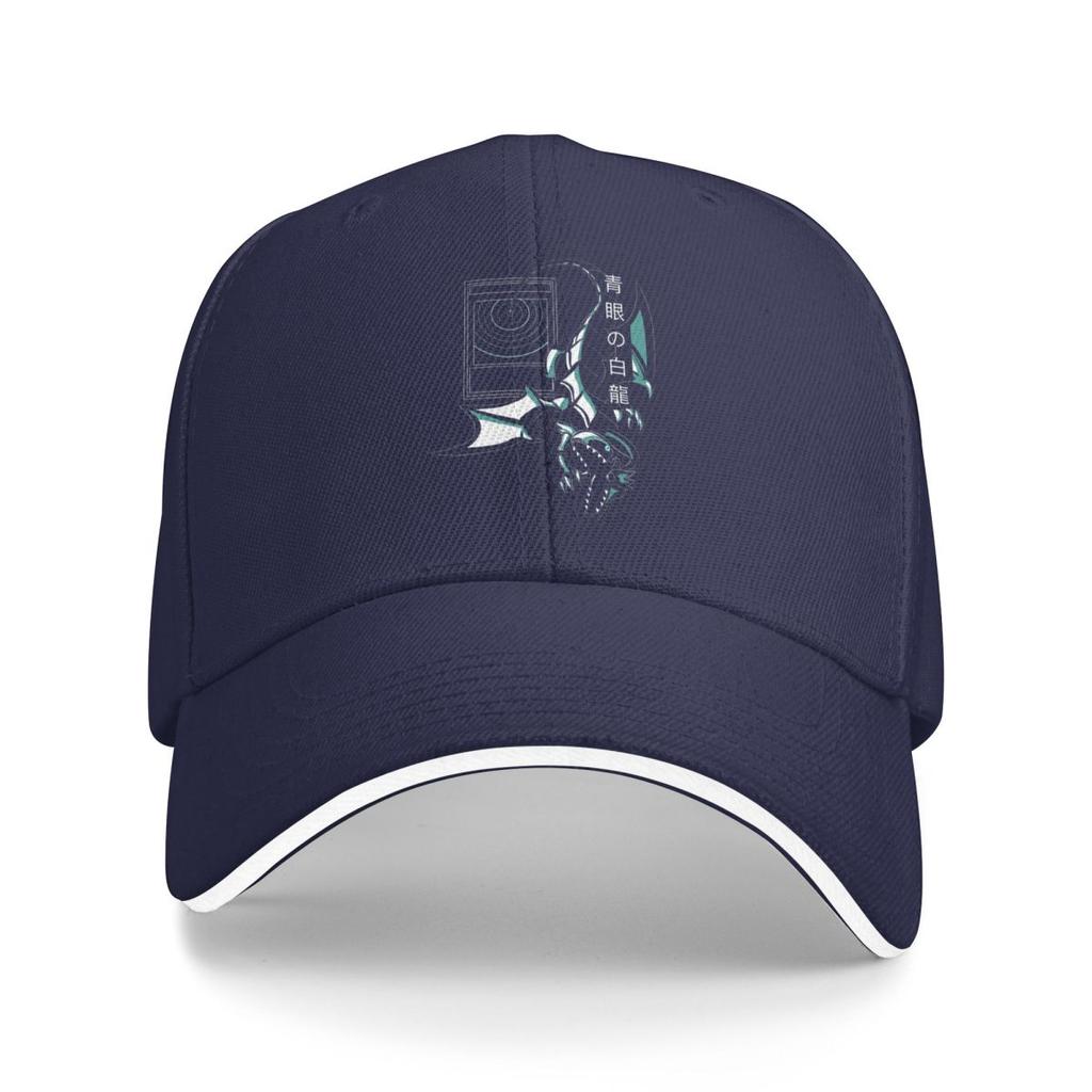 Baseball Caps Anime Yu Gi Oh Blue-Eyes White Dragon Unisexga Cute Graphic Unisex Sport Spring Hats