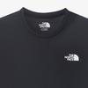 The North Face Letter Logo Round Neck Short Sleeve T-Shirt Unisex Tops Black NT7UR17J