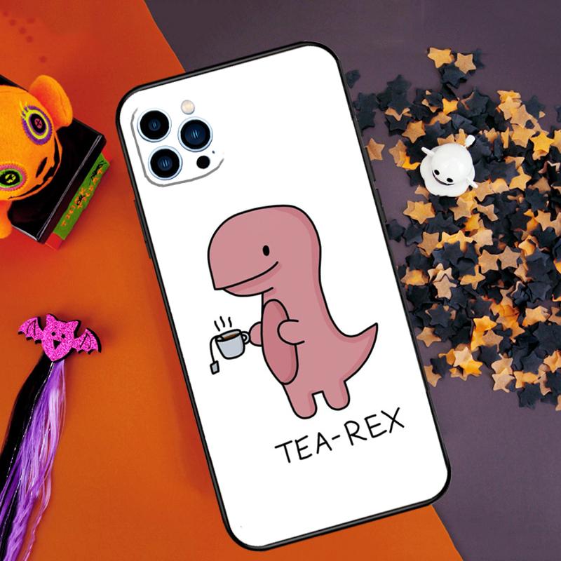 Cute Dino Bumper Case For iPhone 16 15 14 Pro Max 11 12 13 Pro Max Mini XR 16e 16 15 Plus Phone Cover
