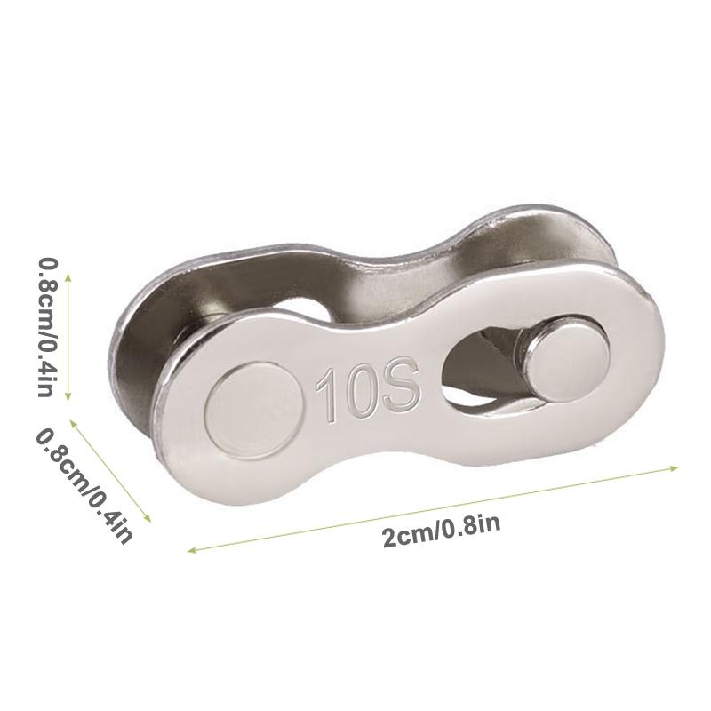 A Pair Mountain Road Bike Chain Magic Buckle 8S/9/10/11/12 Speed Chain Quick Release Buckle