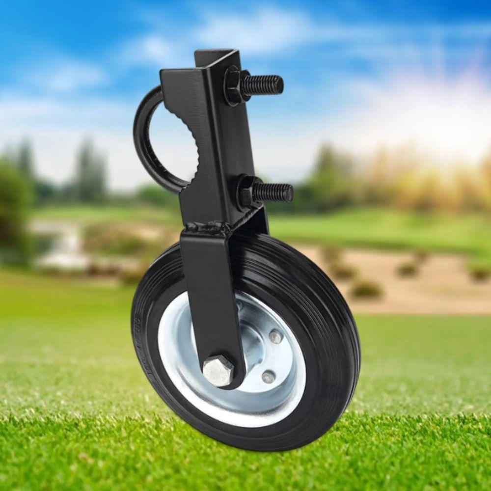 Black Farm Gate Caster Heavy Duty Gate Caster Wheel Helper Outdoor Door Frame  Lawn Gate