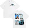 Rapper Blessd Si Sabe Album Tour 2025 Merch T Shirts for Unisex Fashion Vintage Hip Hop Tshirt Male Oversized Short Sleeve T Shirt