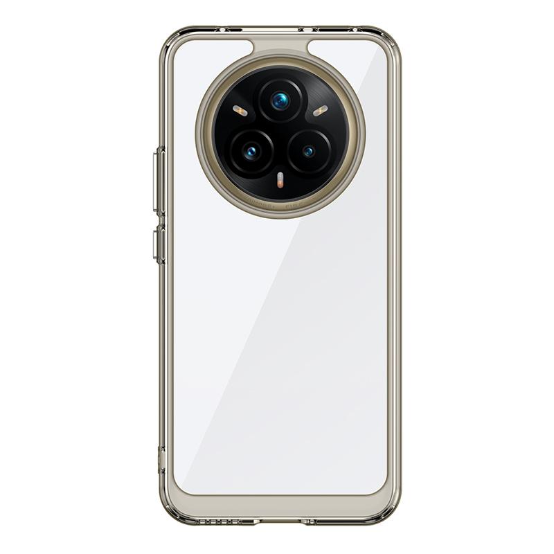 Für Realme 14 Pro Plus Klare Hülle Realme 14 Pro+ Abdeckung Coque Funda Hart Durchscheinend Weiche TPU Kante Rückseite Stoßfänger Realme 14 Pro Plus