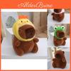 Peluche Capybara Douce et Câline Porte-clés Parfait Pour les Sacs Avec des Motifs Mignons et des Caractéristiques Adorables