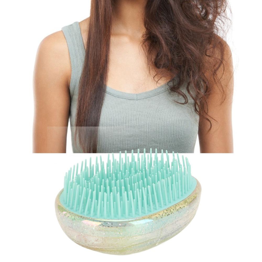 Portable Scalp Massage Brush Soft Detangling Hair Brush Massage Detangling Brush Salon Use