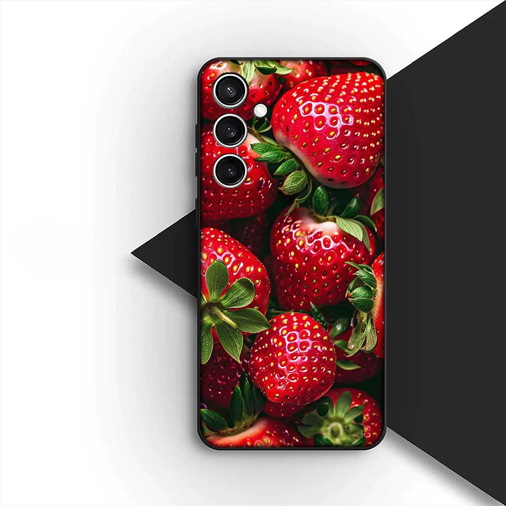 Cover for Samsung Galaxy S10 S8 S9 Plus A33 A34 A31 70 A71 A72 Note 20 9 8 S10E Phone Case Watermelon Fruit Strawberry Summer