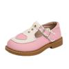 2025 new autumn girls single shoes children's princess shoes women's treasure soft sole love girl small leather shoes foreign trade