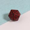 10Pcs 20 Sided Polyhedral Acrylic Table Game Dice D20 Dice for Math Dice Games Acrylic Dices Kit For Party