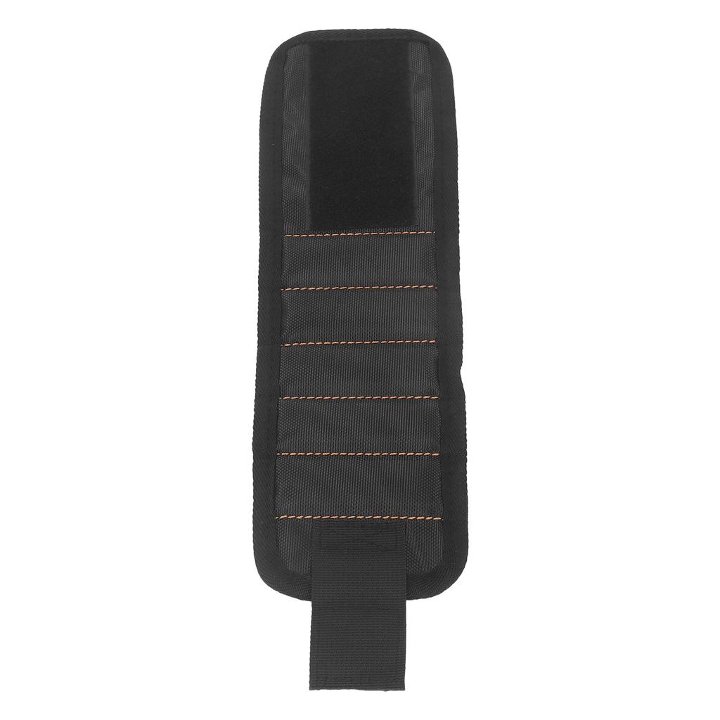 Magnetic Wristband 15 Magnets Oxford Cloth Portable Magnetic Screw Holder for Men Women Black