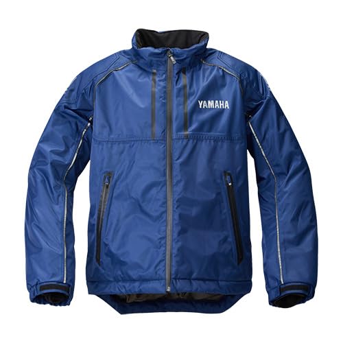Yamaha Motor RY2002 Winter Jacket, Fall/Winter Riding Jacket, Blue, Size L, 90792-AE73L