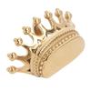 Replacement Zipper Pulls Titanium Steel Golden Crown Shaped Pendants Clothes Accessories for Elderly