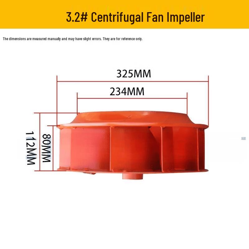 Rongyu 4-72 Dust Removal Stainless Steel Fan Impeller