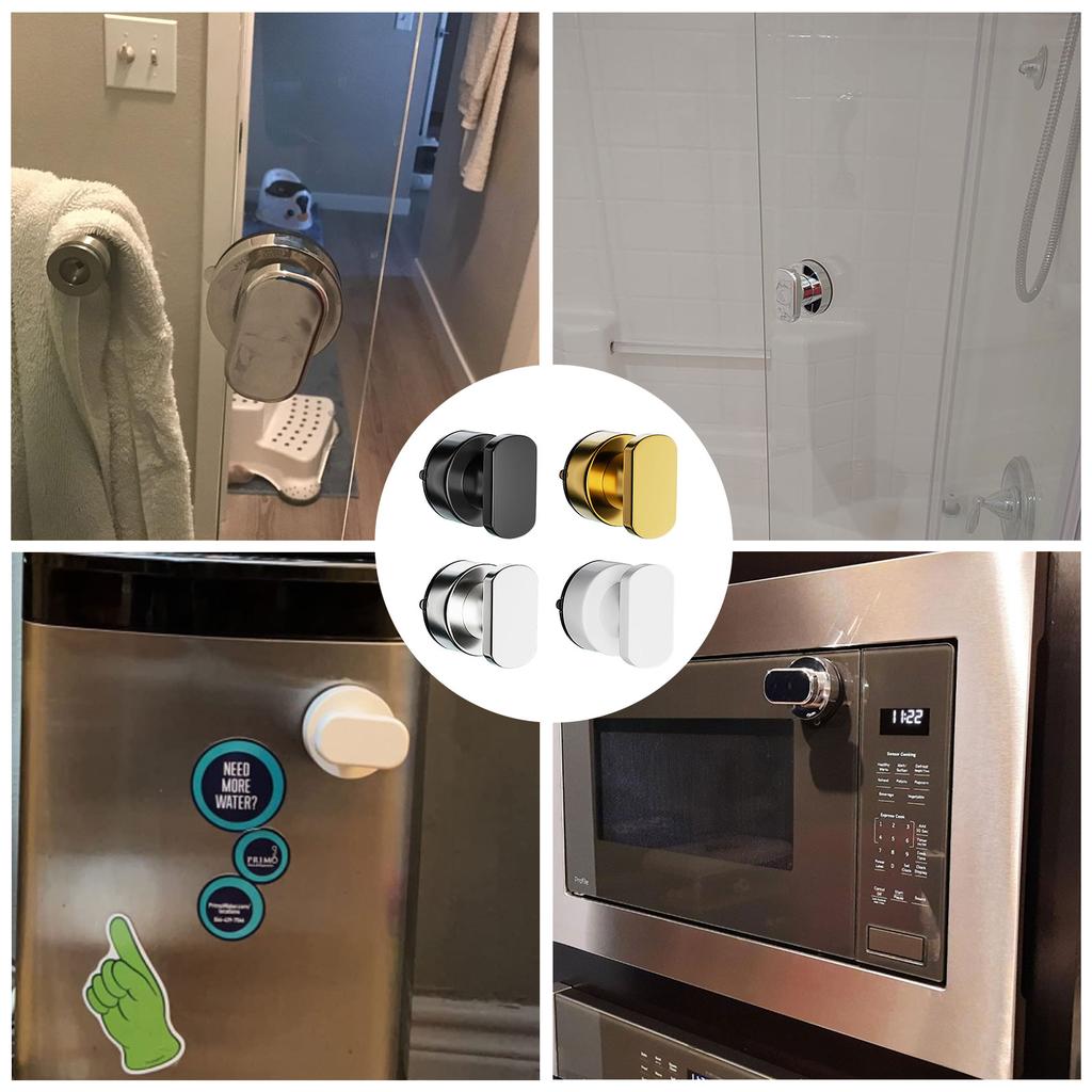 Practical Without Drilling Suction Cup Handle Easy Installation Sturdy ABS Materials for Bathroom Kitchen Bedroom