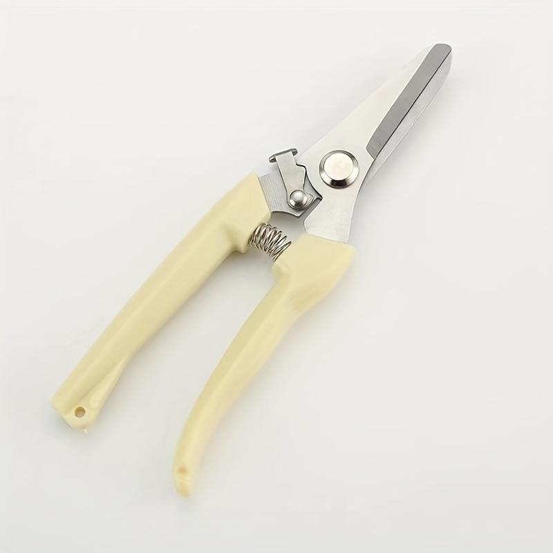 

1pc Stainless Steel Multi-purpose Garden Scissors, Straight Head Elbow, Labor-saving, Comfortable for Repair Branch Flower Picking