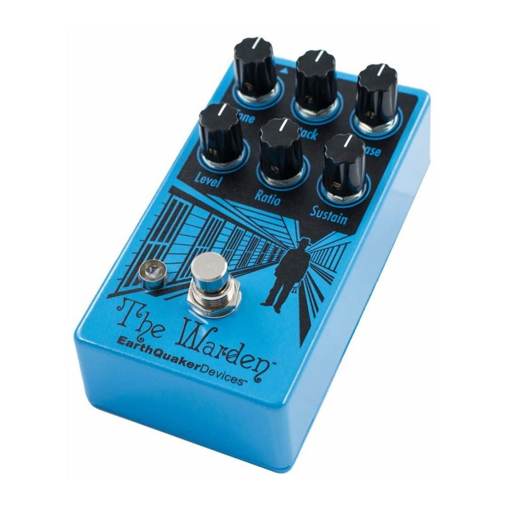 EarthQuaker Devices EQD The Warden Guitar Effector Compressor