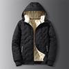 Men's Hooded Winter Jacket - Ultra-Warm Plus Velvet Cotton Outerwear