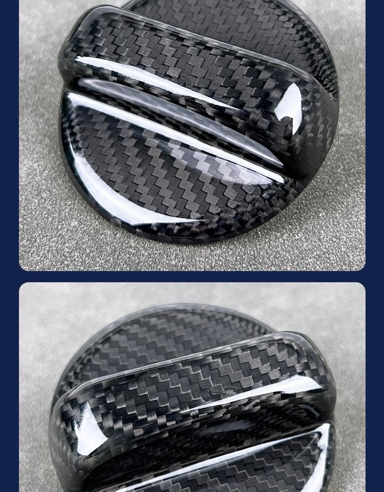 Nakrętka zbiornika paliwa z włókna węglowego do Toyota GR86, Lexus IS300, RCF, Subaru BRZ, Mazda 36