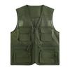 YOUTHUP Fishing Vest with Detachable Multifunctional for Outdoor and Plus Summer Men's Mesh, Back, Work, Activities, Fishing, Photography,