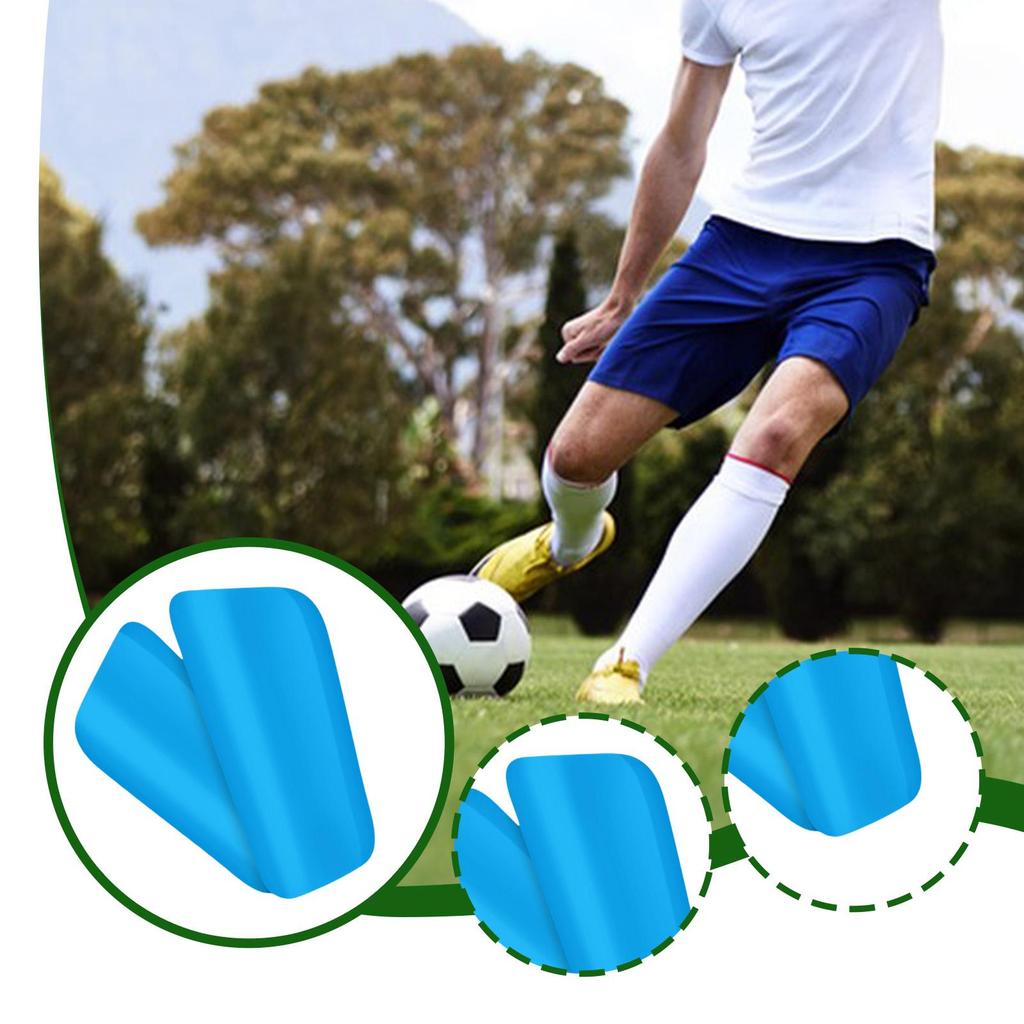 Football Shin Guards, Soccer Leg Protection Accessories And Adults, Lightweight,