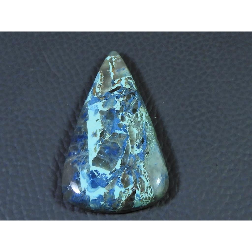 25X43X06MM Natural Shattuckite Pear Cabochon Loose Designer Gemstone 51Cts. D-287