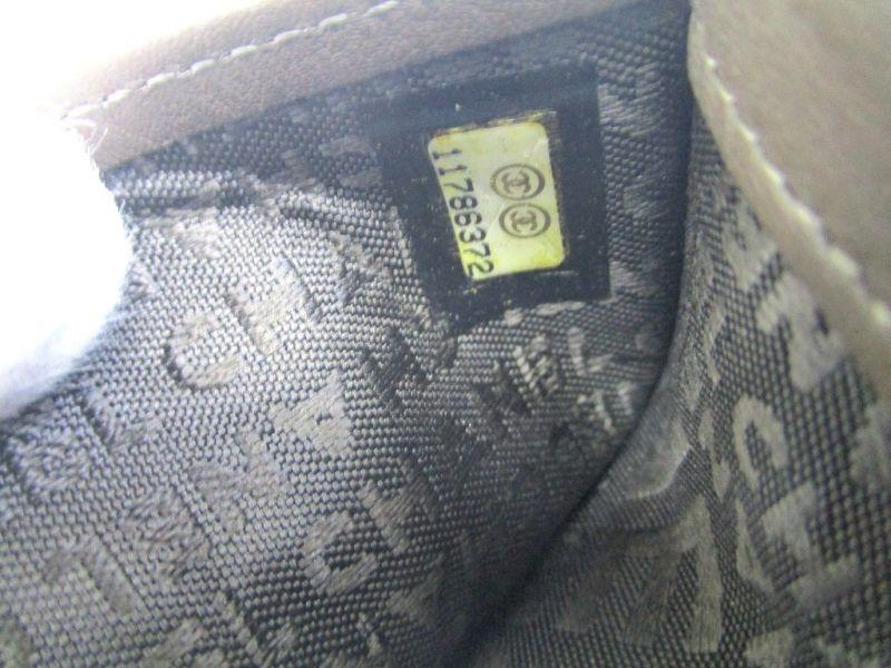 Authentic CHANEL CC Logo Olive Green Patent Leather Bifold Flap Long Wallet #a052  Open box