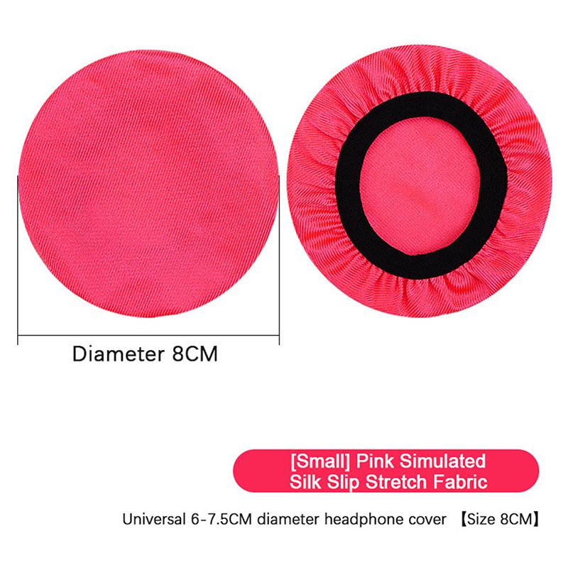 2 Stück Wiederverwendbare Universelle Weiche Waschbare Kopfhörerbezüge Elastisch Langlebig Atmungsaktiv Schützend Staubdicht Ohrpolsterbezüge