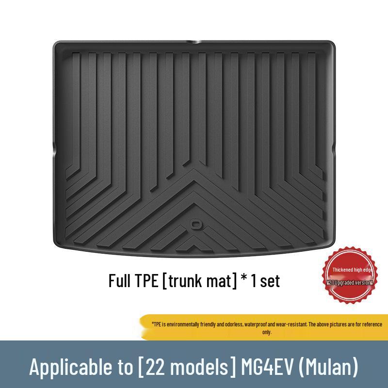 22 MG Mulan MG4 EV TPE Car Mats and Trunk Mats