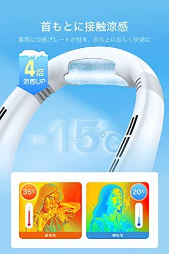 Neck Fan, Portable Fan [2024 Summer Model & Cooling Plate & LCD Display] Small Fan, Mini Fan, Portable Fan, Lightweight, Bladeless, 15db Quiet, Compac